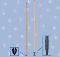 PVC POLES, ø 35 MM